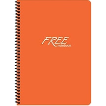 A5 80 Yp.çizgili Pp Kapak Free Defter-6lı Paket 103 Ivory
