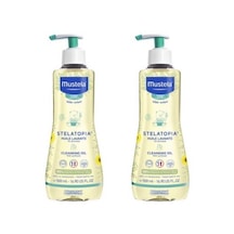 Mustela Stelatopia Huile Lavante Cleansing Oil 500 ml 2 Kutu