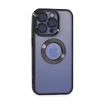 Newface Apple İphone 15 Pro Kılıf Slot Silikon - Siyah