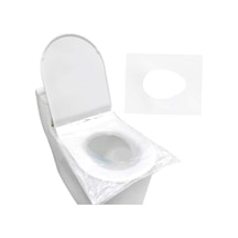 Mucit Home Hijyenik Tek Kullanımlık Klozet Kapağı Poşeti Şeffaf Kapak Örtüsü Pratik Seyehat Restaurant Çok Renkli
