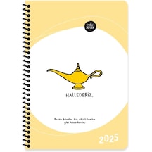 2025-13 19,5 Haftalık Ajanda - Hallederiz Açık Gri