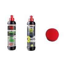 Menzerna 400 Green-3800 Kalın Pasta Hare Cila Seti 250 Ml Uygulama Pedi Hediye