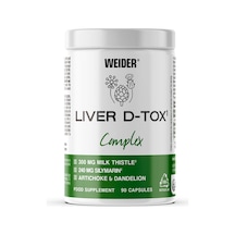 Weider Liver Detox B6 Milk Thistle Artichoke 90 Caps