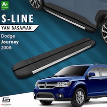 S-dizayn Dodge Journey S-line Krom Yan Basamak 183 Cm 2008 Üzeri