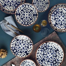 Kütahya Porselen Nano Ceram 24 Parça 6 Kişilik Yemek Seti 89071