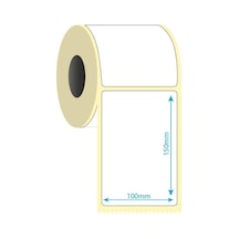 150x100 Mm Termal Barkod Etiketi 250 Adeti Diğer