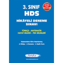 Metafor 3. Sınıf Hikayeli Deneme Sınavı 6 Lı Hds
