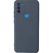 Uryport General Mobile Gm 21 Plus Kılıf Nano İçi Kadife Silikon - Gri