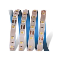 1 Adet 5 Metre Cata Ct 4485 İç Mekan 12v 10 Çipli Şerit Led Amber Işık Çok Renkli