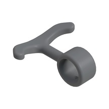 Cateksss 19 Mm Boru İçin Plastik Askılık - Gri - 30 Lu Paket