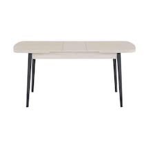 Lave Kelebek Açılır Mutfak Masası 75x130 Cm Gri