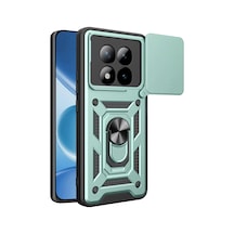 Newface Xiaomi Redmi Note 15 Pro 4g Pars Lens Yüzüklü Silikon - Yeşil