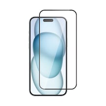 Apple Uyumlu iPhone 14 Pro Max Zore 3d Rika Thtterli Cam Ekran Koruyucu-siyah