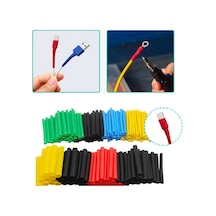 Ally 5 Renk Makaron Isı İle Daralan Kablo Seti 530 Adet 8 Boy Set- 5775 Çok Renkli