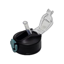 Otomatik Pipetli Su Matarası Yedek Kapağı 57mm Siyah-mavi Çok Renkli