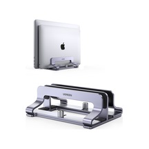 Alüminyum Çift Yuvalı Notebook Apple MacBook Uyumlu,Dikey Masaüstü Standı, 60643