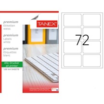 Tanex Tw-2308 Laser Etiket 95.5 X 65.5 MM