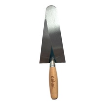 Dekor Yay Çeliği Ahşap Saplı Sıva Malası 26cm
