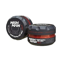 Nish Man 09 Hair Styling Gel Wax Cola 150 ML