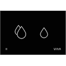 VitrA V-Care Akıllı Kumanda Paneli 8 cm 748-1501 Siyah
