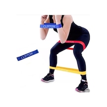 Aerobik Band Pilates Yoga Fitness Squat Çalışma Lastiği Lacivert