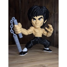 Bruce Lee 2 Figür 20cm-3d Baskı-kolleksiyonluk Biblo