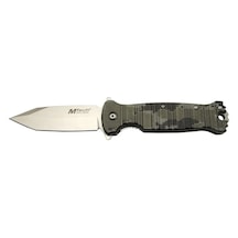 Mtech Nano 4-8-2 Gri Kamp Çakı 21,5cm - Manuel, Kemerlikli Sarı