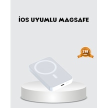 Magsafe Uyumlu Kablosuz Batarya 27w Hızlı Şarj Destekli Kompakt Güç Bankası Çok Renkli Magsafe Uyumlu Kablosuz Batarya 27w Hızlı Şarj Destekli Kompakt Güç Bankası Çok Renkli