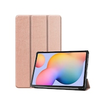 Zore Lenovo Tab P11 Pro 11.2" 2.nesil Uyumlu Smart Cover Standlı 1-1 Kılıf-rose