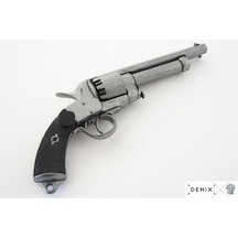 Denix Confederate Lemat Revolver 1855 Usa Koleksiyon Obje 37cm