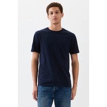 Gap V-everyday Soft Erkek Tişört Lacivert