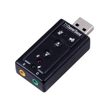 Azamex Usb 7.1 Kablolu Virtual 3d Harici PC Ses Kartı