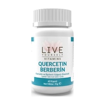 Liveyourself Kuersetin Berberin 60 Kapsül