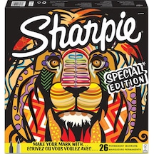 Sharpie Fine Permanent Markör 26 Lı Aslan 2110123 Çok Renkli