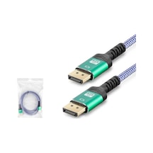 Dısplay Kablo 8k 144hz Örgülü 2m Çok Renkli Hdx7820