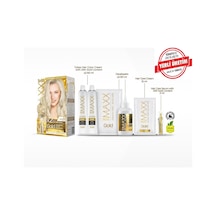Gold Serisi 24k Altın Parçacıklı Serum İle 1 Kutu 2 X 50 Ml Ve Geliştiriciler Saç Boyası Platin Sarısı 0.1