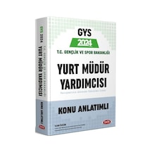 2024 Gys Gençlik Ve Spor Bakanlığı Yurt Müdür Yardımcısı Konu Anlatımlı Hazırlık Kitabı Data