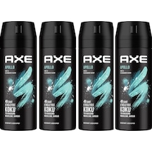Axe Apollo Sage&Caderwood Erkek Sprey Deodorant 4 x 150 ML