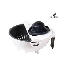 Çok Amaçlı Drenaj Sepeti Yedi Parçalı Set Dilimleyici Rende Soyucu Beyaz