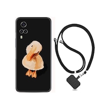 Vivo Y53S Kılıf Boyun Askılı Üzgün Ördek 1685
