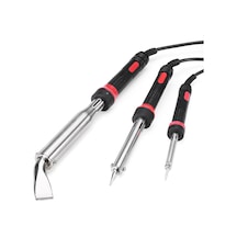 220v Elektrikli Havya Kaynak Alet Takımı Dıy Lehim Teli Cımbız Led Işık İle Set Uygun Sunta Takı 40w