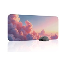 Tr Bulutlar Gaming Mouse Pad Kauçuk Kaymaz Taban Mousepad V4, 70x30 Xl