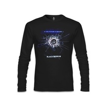 Black Mirror Siyah Erkek Sweatshirt Black Mirror Siyah Erkek Sweatshirt