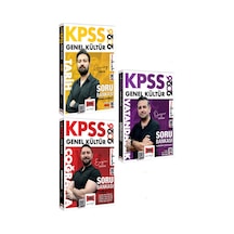 2026 Kpss Genel Kültür Tarih-coğrafya-vatandaşlık Tamamı Çözümlü Soru Bankası Seti 3 Kitap