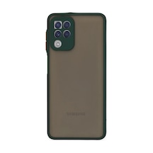 Samsung Uyumlu Galaxy A22 Uyumlu Kılıf Montreal Silikon Kapak - Yeşil