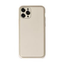 Newface - 162 - İphone 11 Pro Max Kılıf Coco Deri Silikon Kapak - Edntrend - - Beyaz