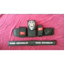 Seç Al,super.güvenlik Bel Kılıdı,palaska,ögg Cüzdanı Satınal Siyah