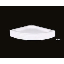 Alika 120x120 Oval H:15 Panelli Duş Teknesi