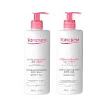Topicrem Ultra Moisturizing Body Milk Nemlendirici Vücut Sütü 2 x 500 ML