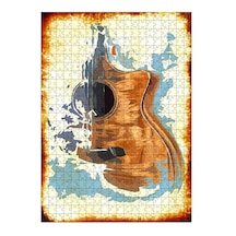 Tablomega Ahşap Mdf Puzzle Yapboz Klasik Gitar (527487933)
